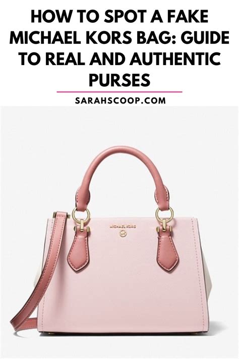 how to tell michael kors purse is fake|michael kors authenticity code.